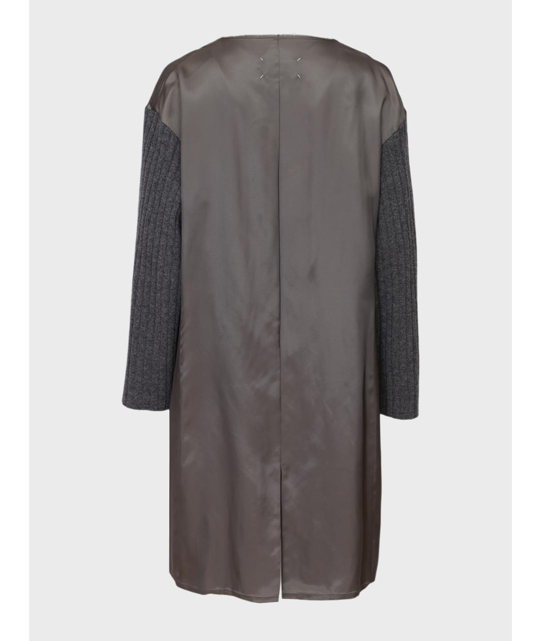 MAISON MARGIELA Серое вискозное повседневное платье, фото 2
