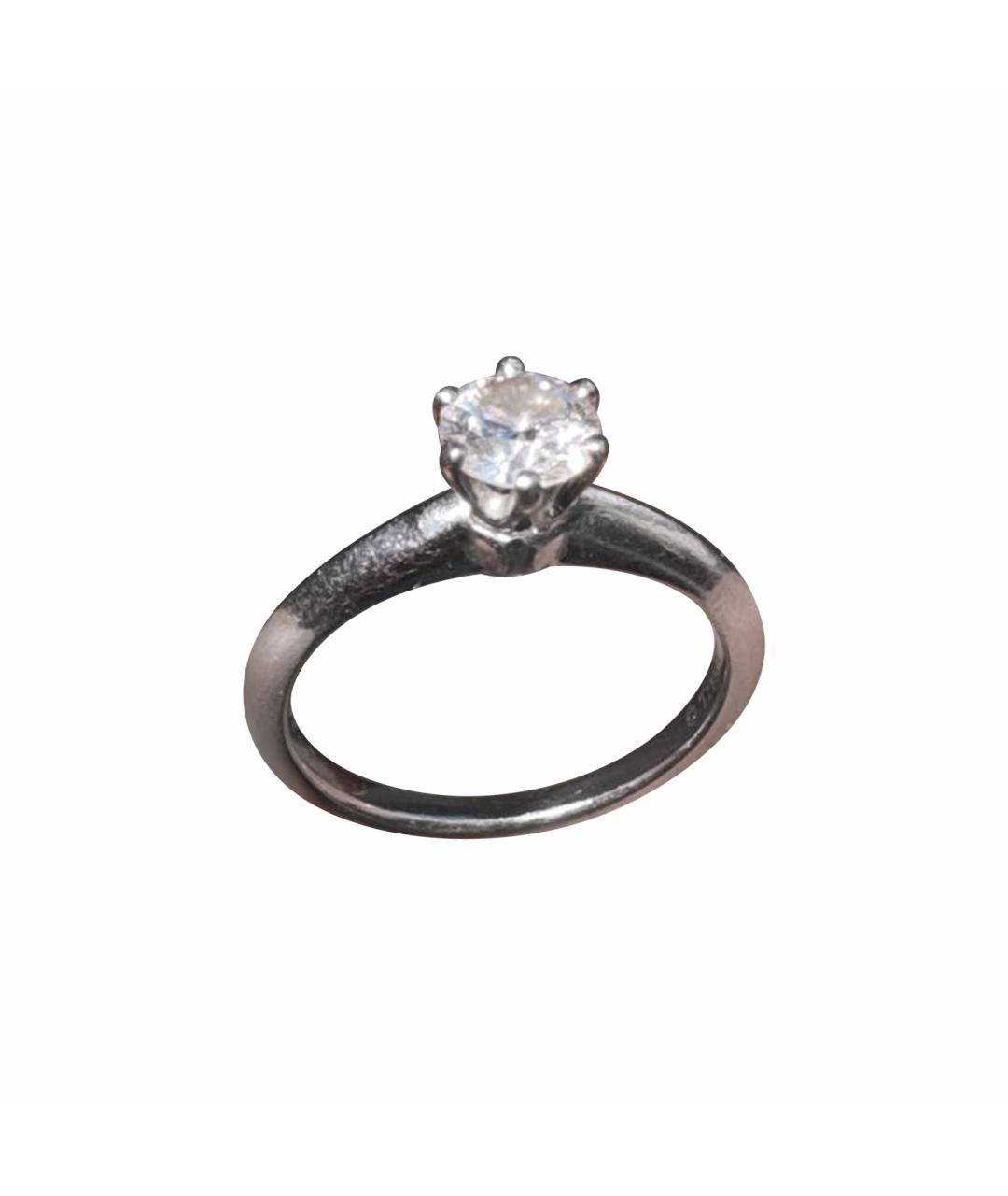 TIFFANY&CO Серебряное платиновое кольцо, фото 1