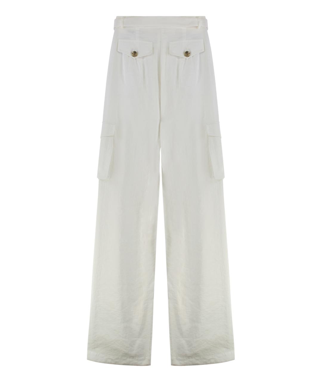 VERSACE JEANS COUTURE Белые модал брюки широкие, фото 2