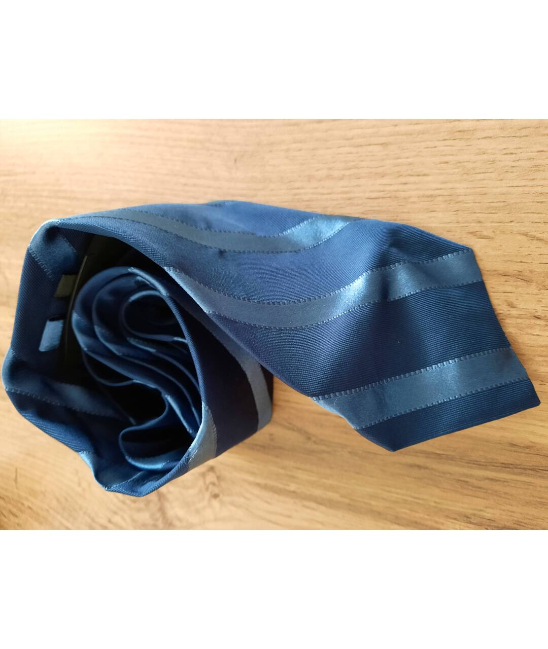 VALENTINO Синий шелковый галстук, фото 4