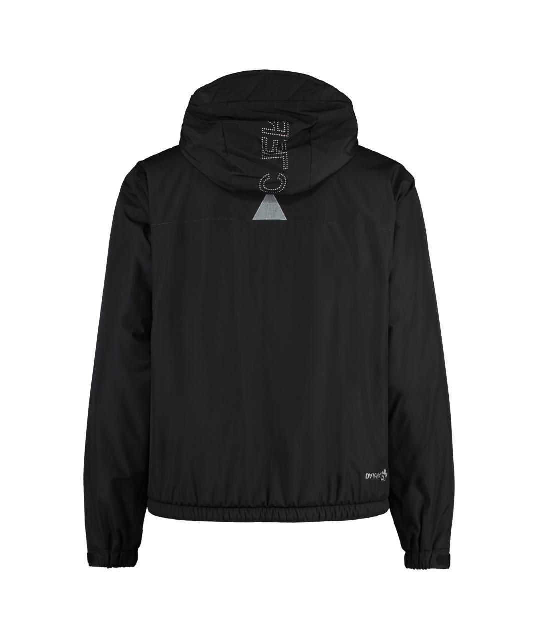 MONCLER GRENOBLE Черная полиамидовая куртка, фото 2