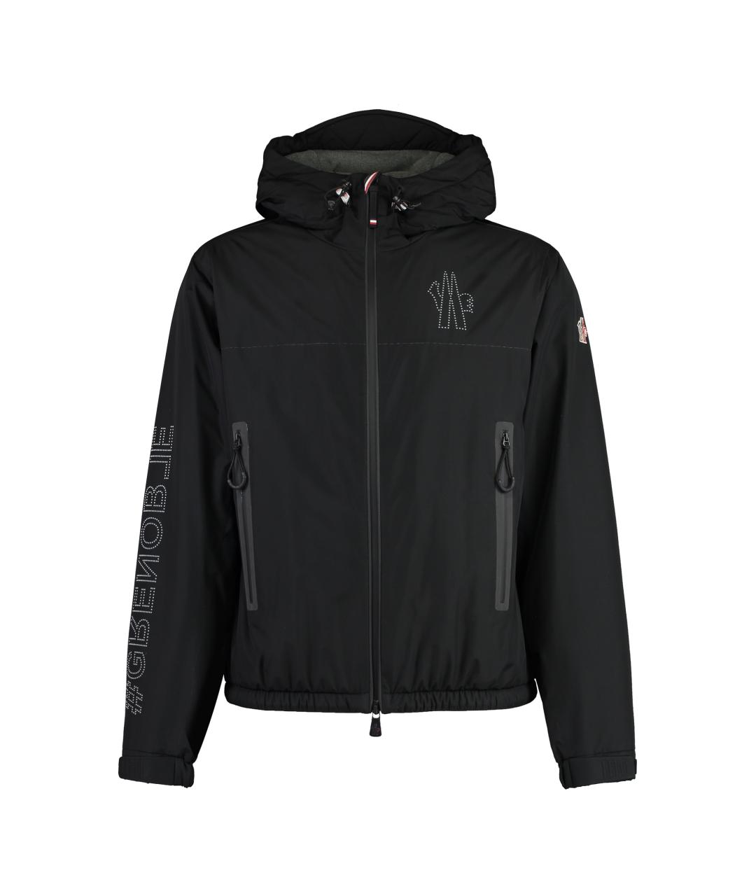 MONCLER GRENOBLE Черная полиамидовая куртка, фото 1