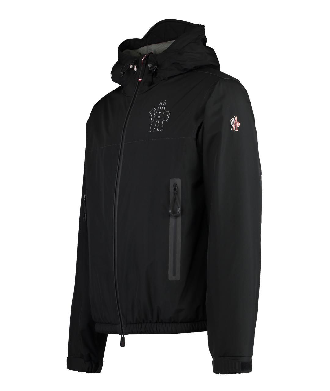 MONCLER GRENOBLE Черная полиамидовая куртка, фото 3