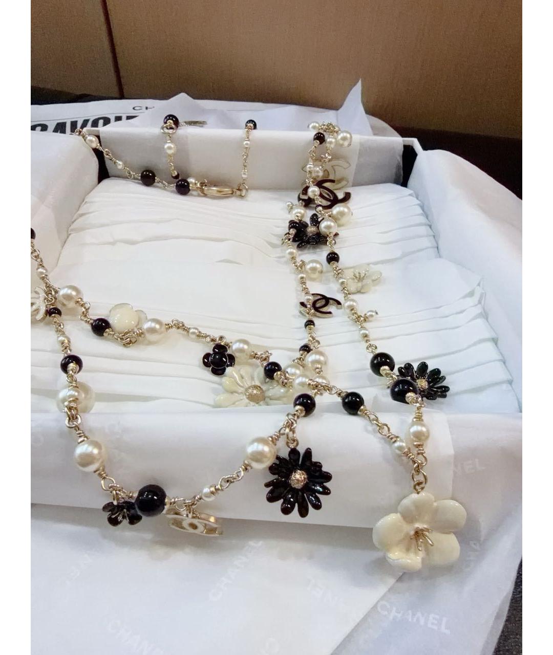 CHANEL Золотое колье, фото 3