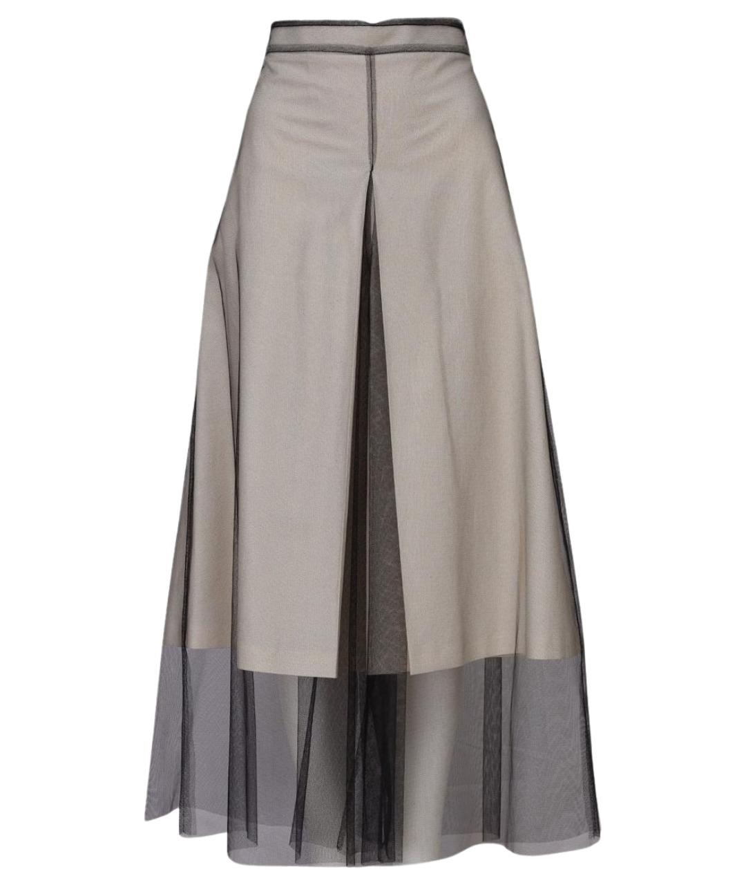 MAISON MARGIELA Мульти хлопковая юбка макси, фото 1