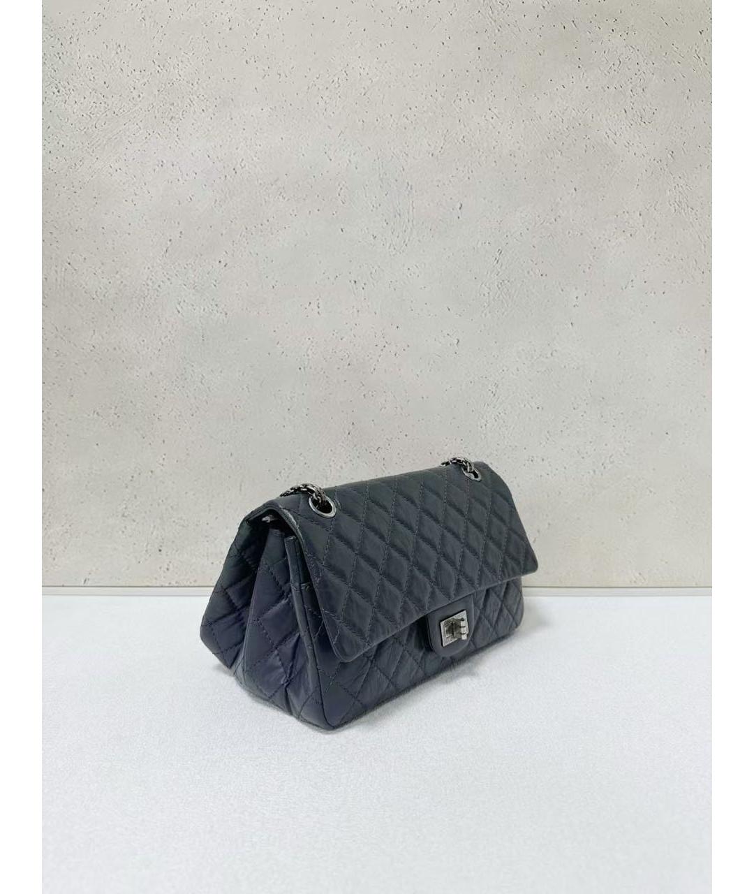CHANEL Черная кожаная сумка через плечо, фото 4