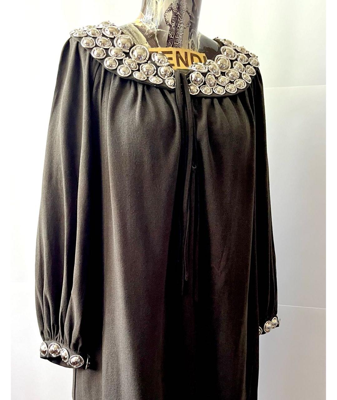 BALMAIN Хаки платье, фото 7