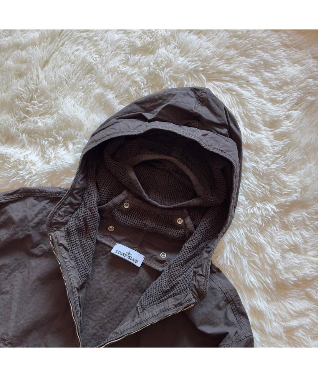 STONE ISLAND Коричневая куртка, фото 3