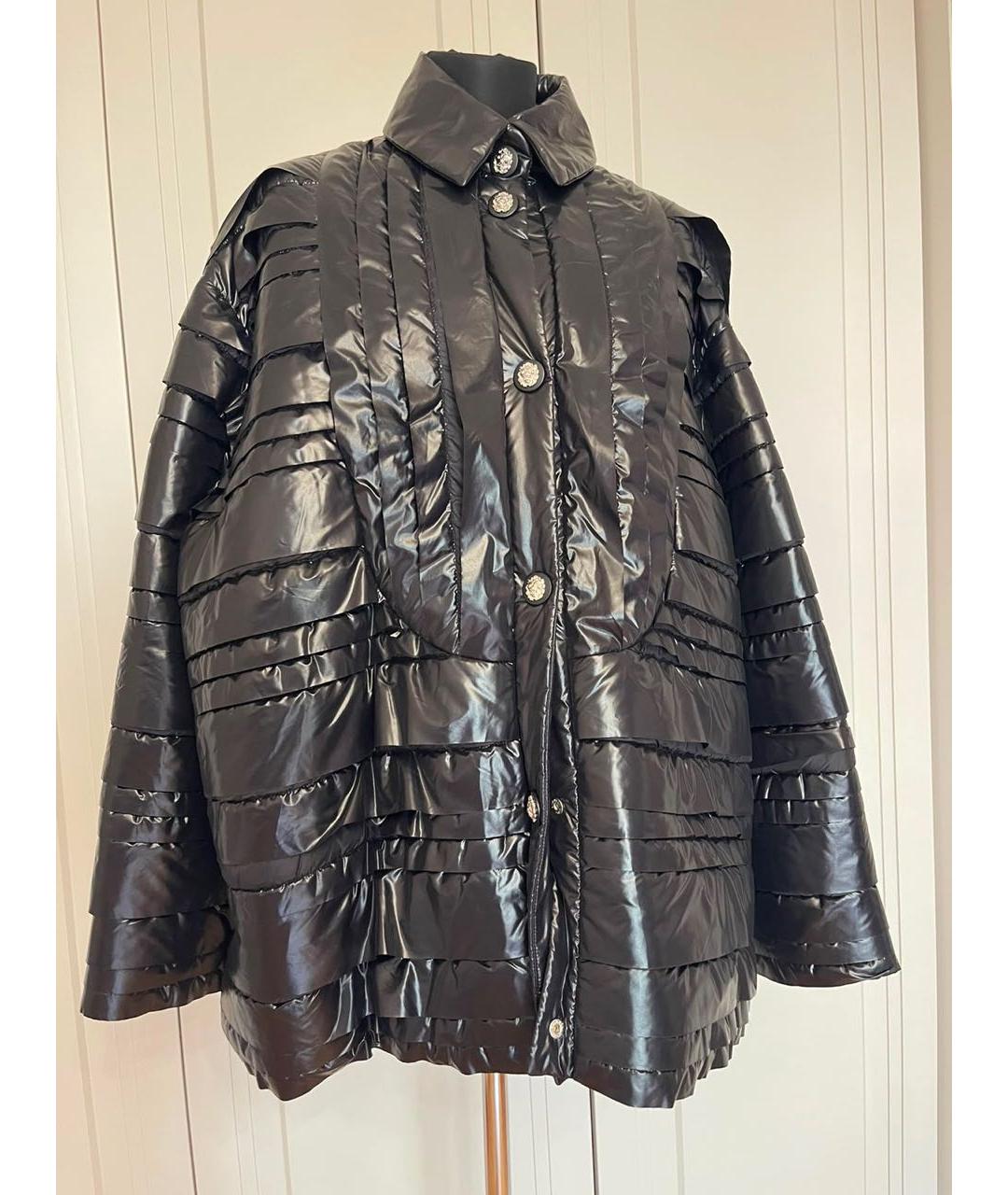 CHANEL Черная полиэстеровая куртка, фото 9