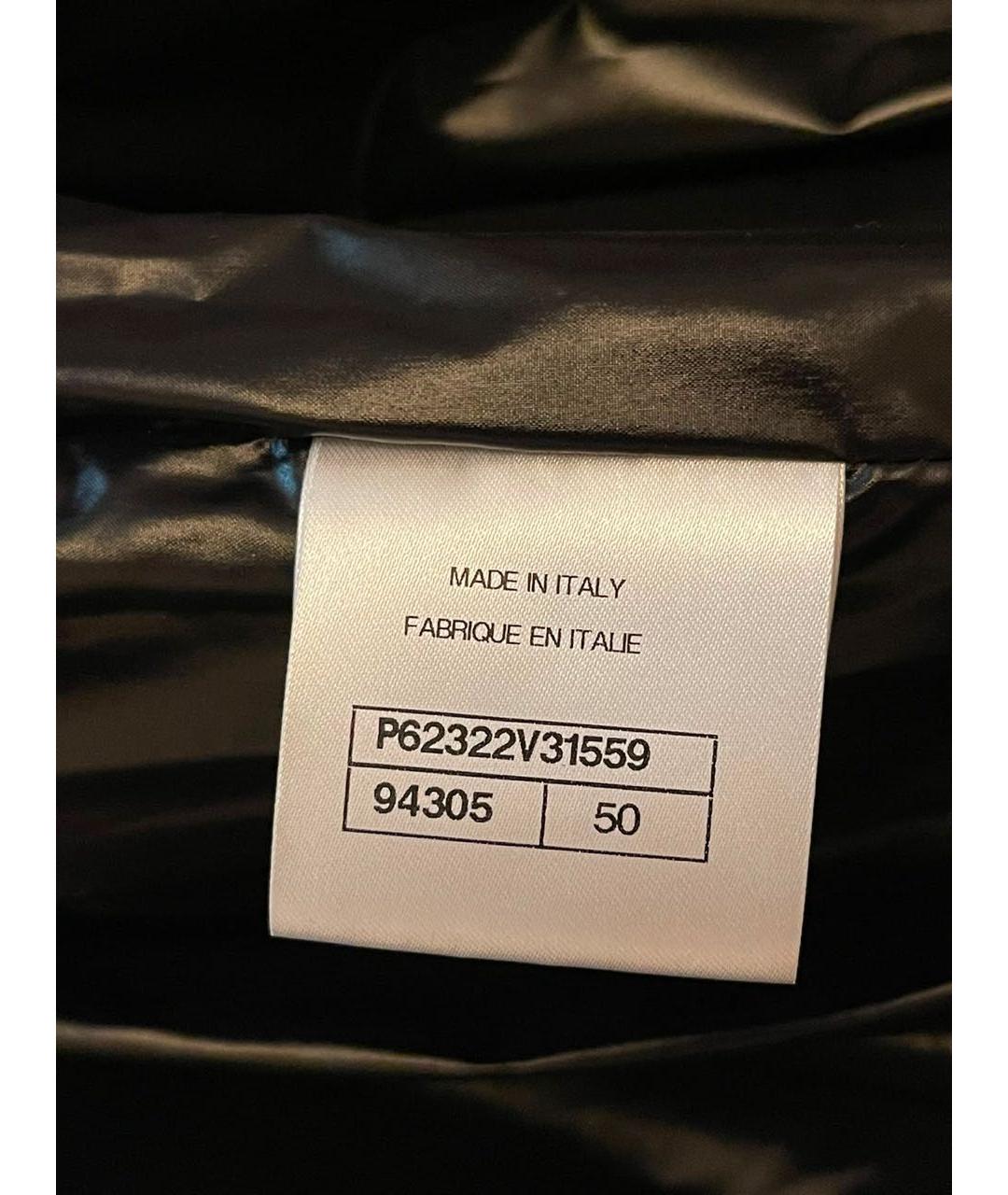 CHANEL Черная полиэстеровая куртка, фото 4