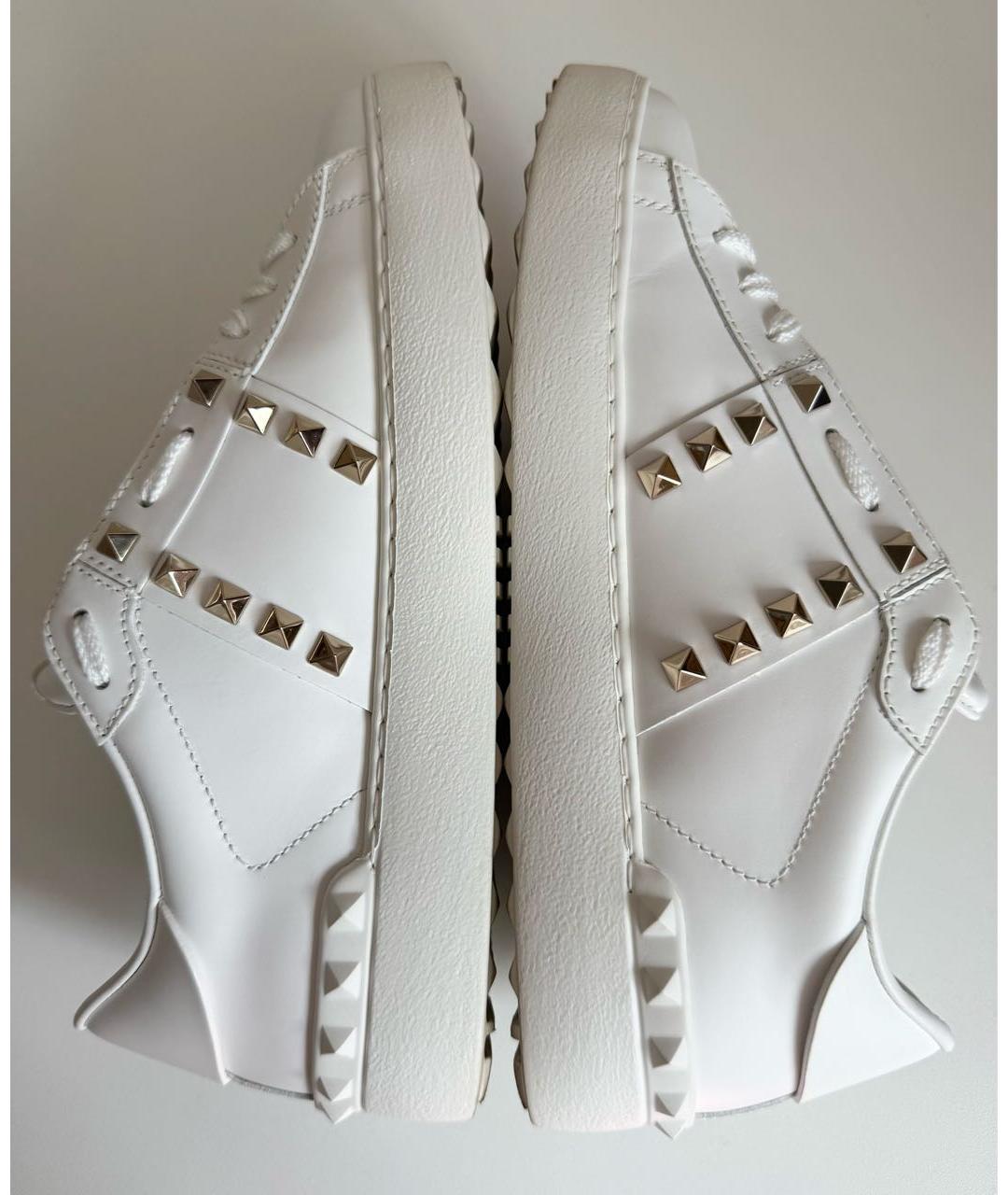 VALENTINO Белые кожаные кеды, фото 6