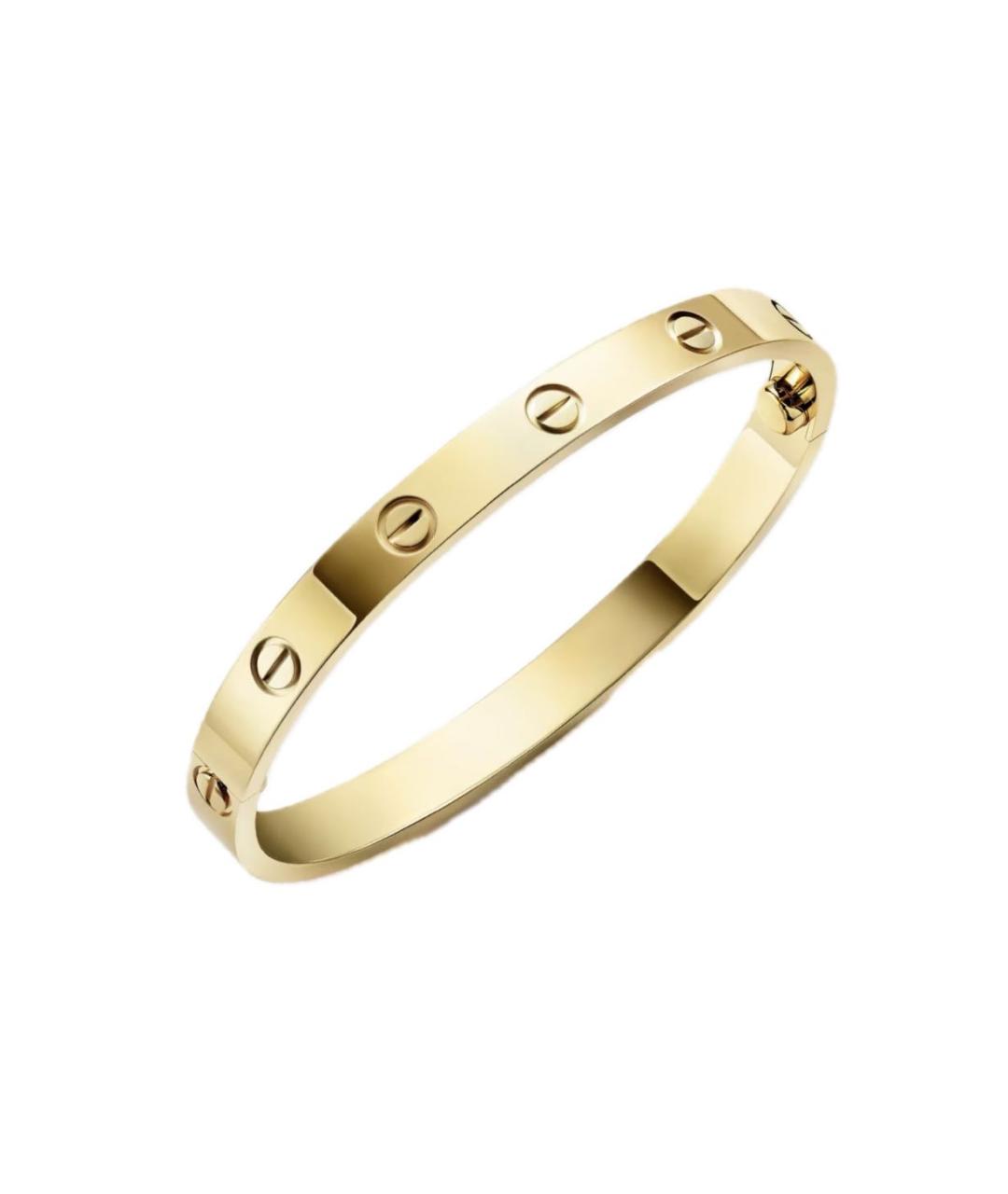 CARTIER Золотой браслет из желтого золота, фото 1