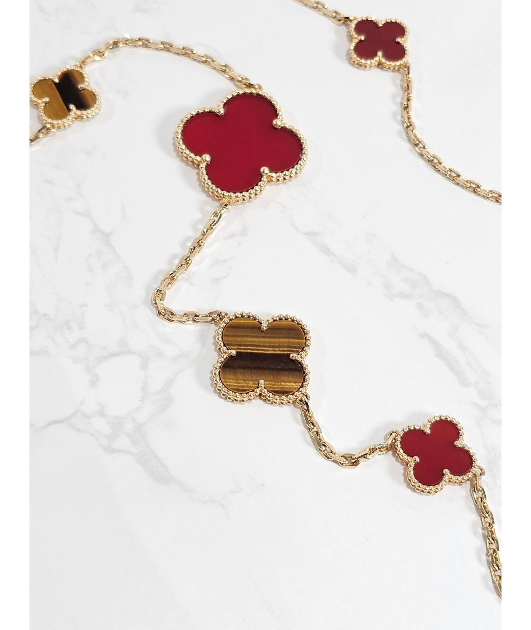 VAN CLEEF & ARPELS Золотое колье из желтого золота, фото 3