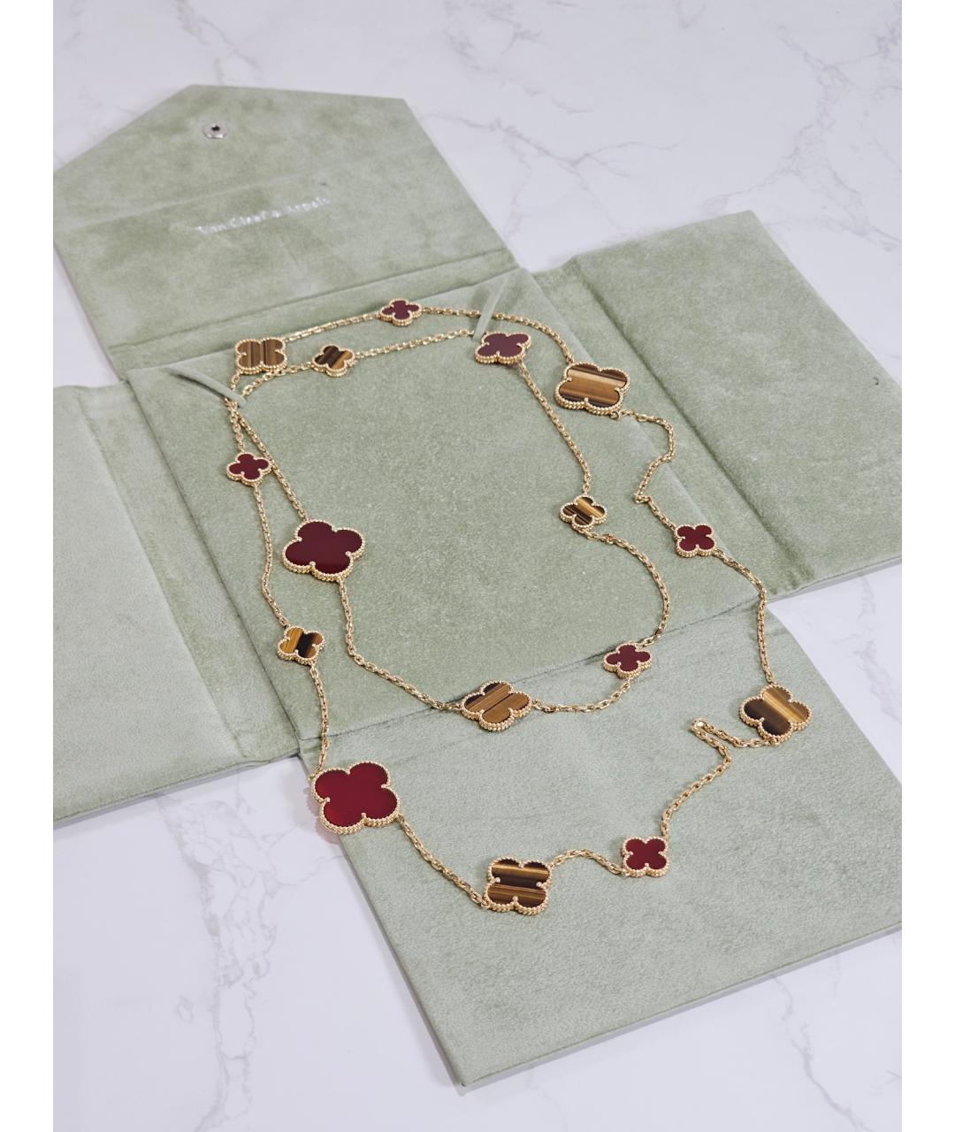 VAN CLEEF & ARPELS Золотое колье из желтого золота, фото 5