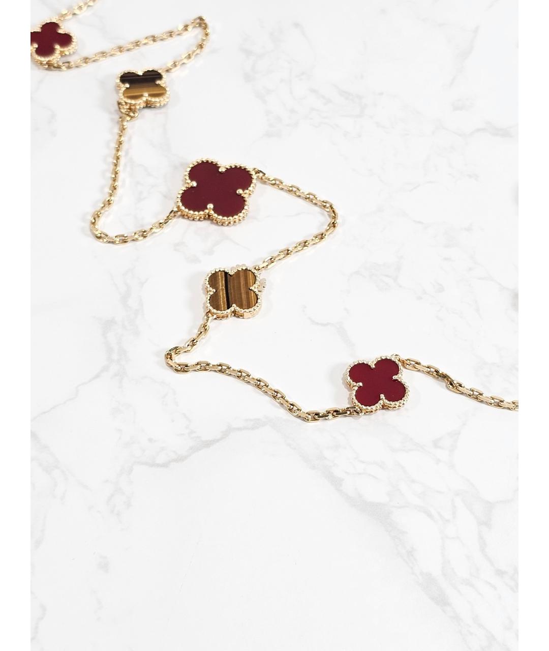 VAN CLEEF & ARPELS Золотое колье из желтого золота, фото 4