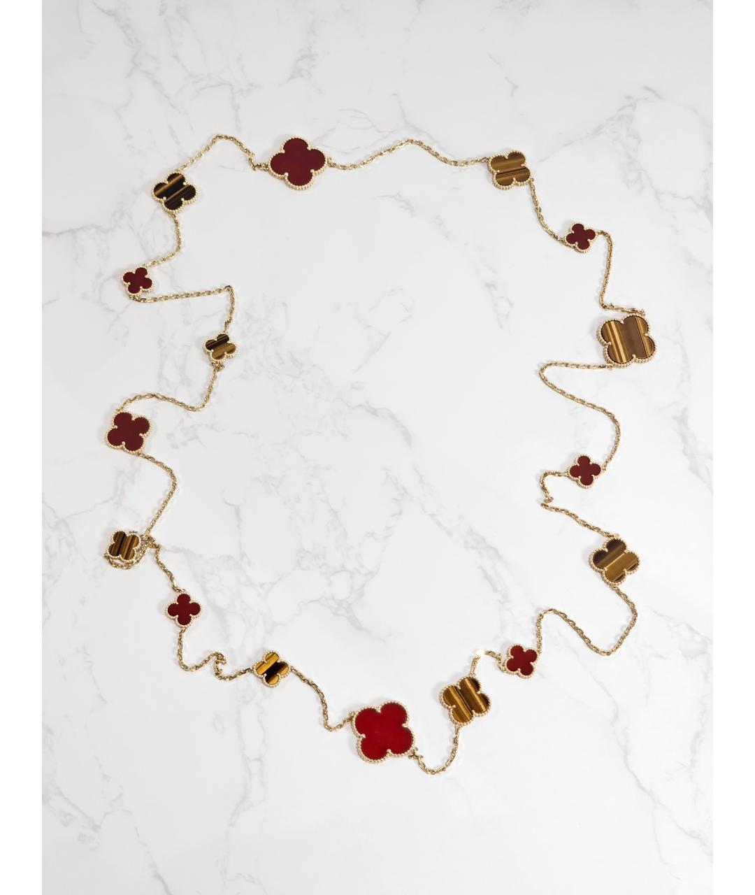 VAN CLEEF & ARPELS Золотое колье из желтого золота, фото 2