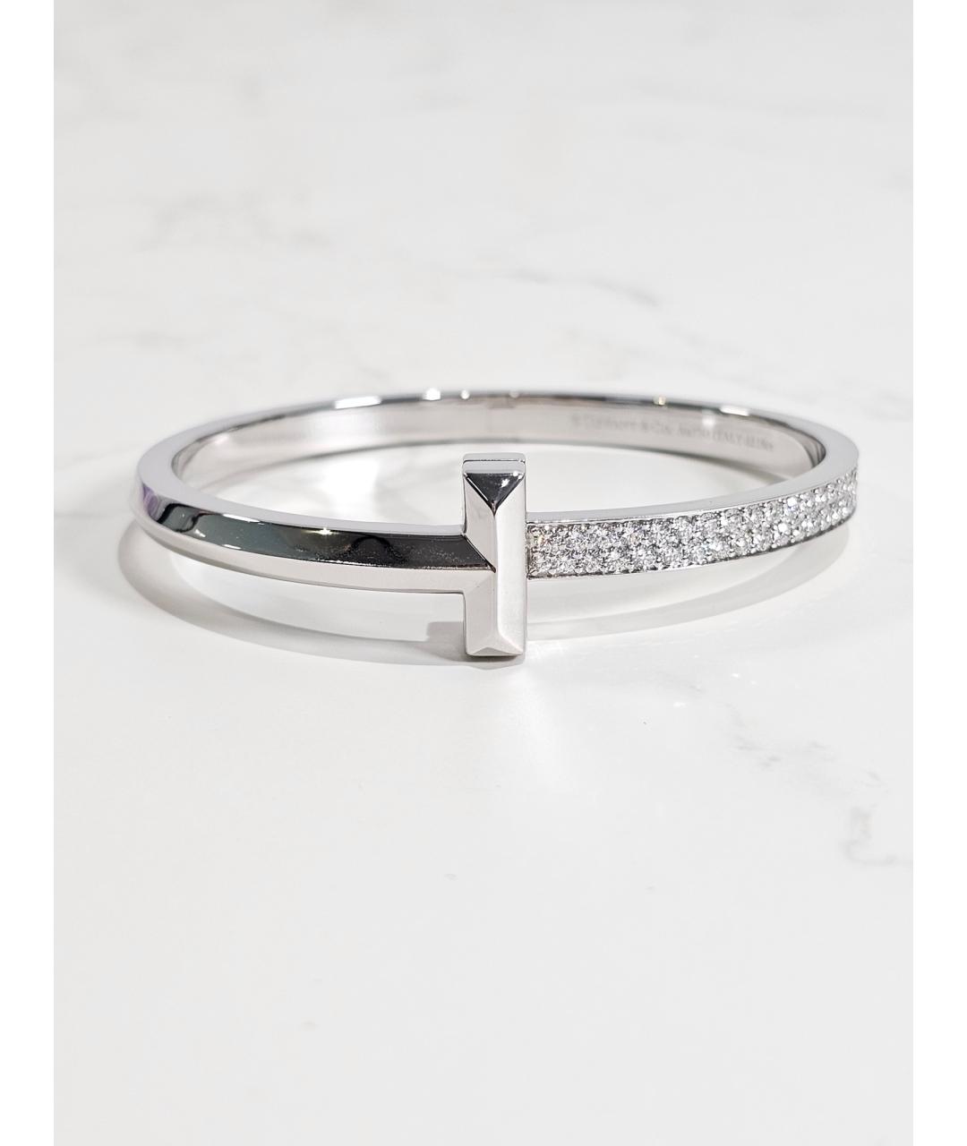 TIFFANY&CO Серебряный браслет из белого золота, фото 2