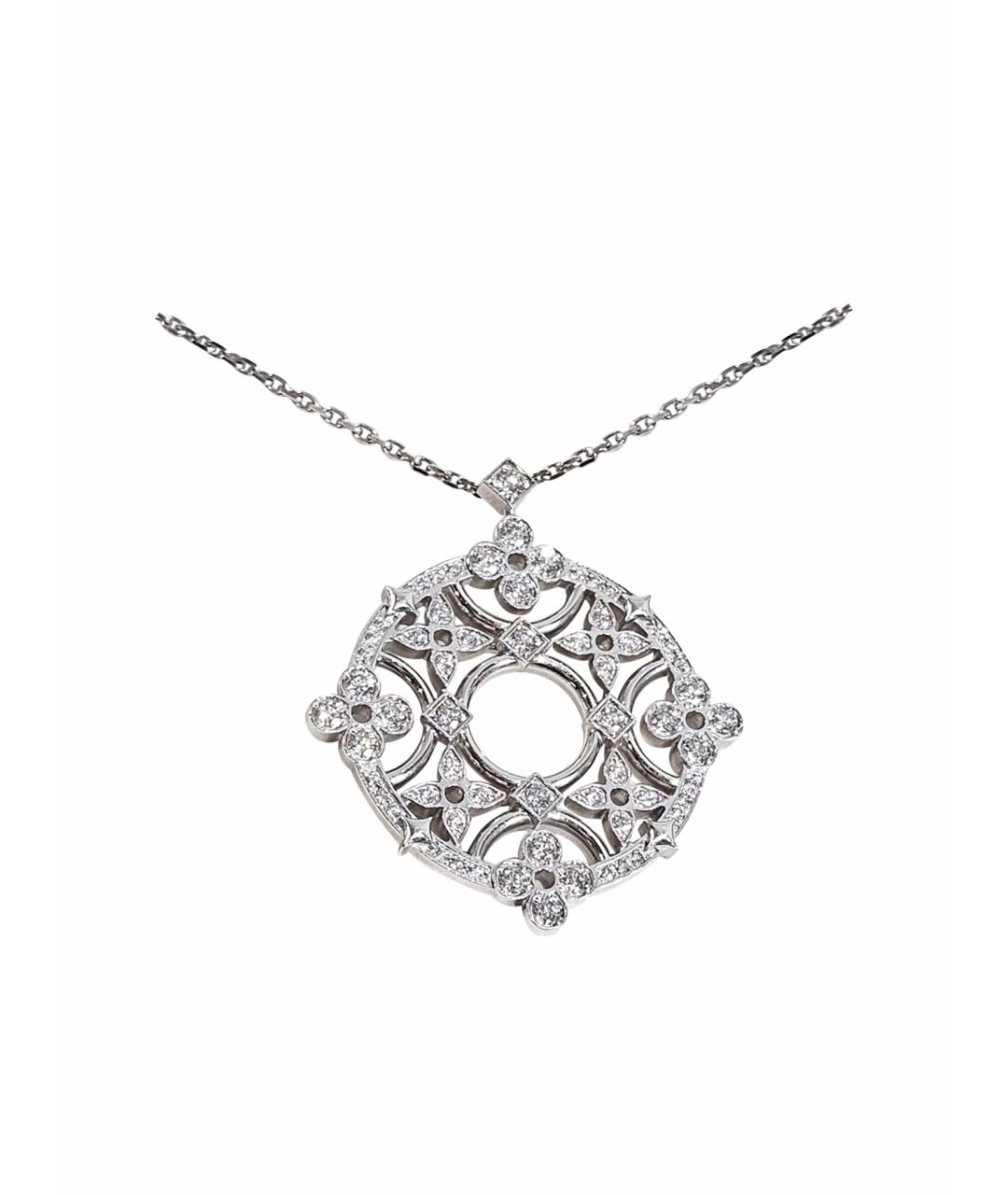LOUIS VUITTON Серебряное колье из белого золота, фото 1