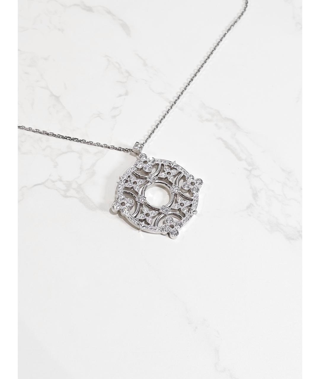 LOUIS VUITTON Серебряное колье из белого золота, фото 3