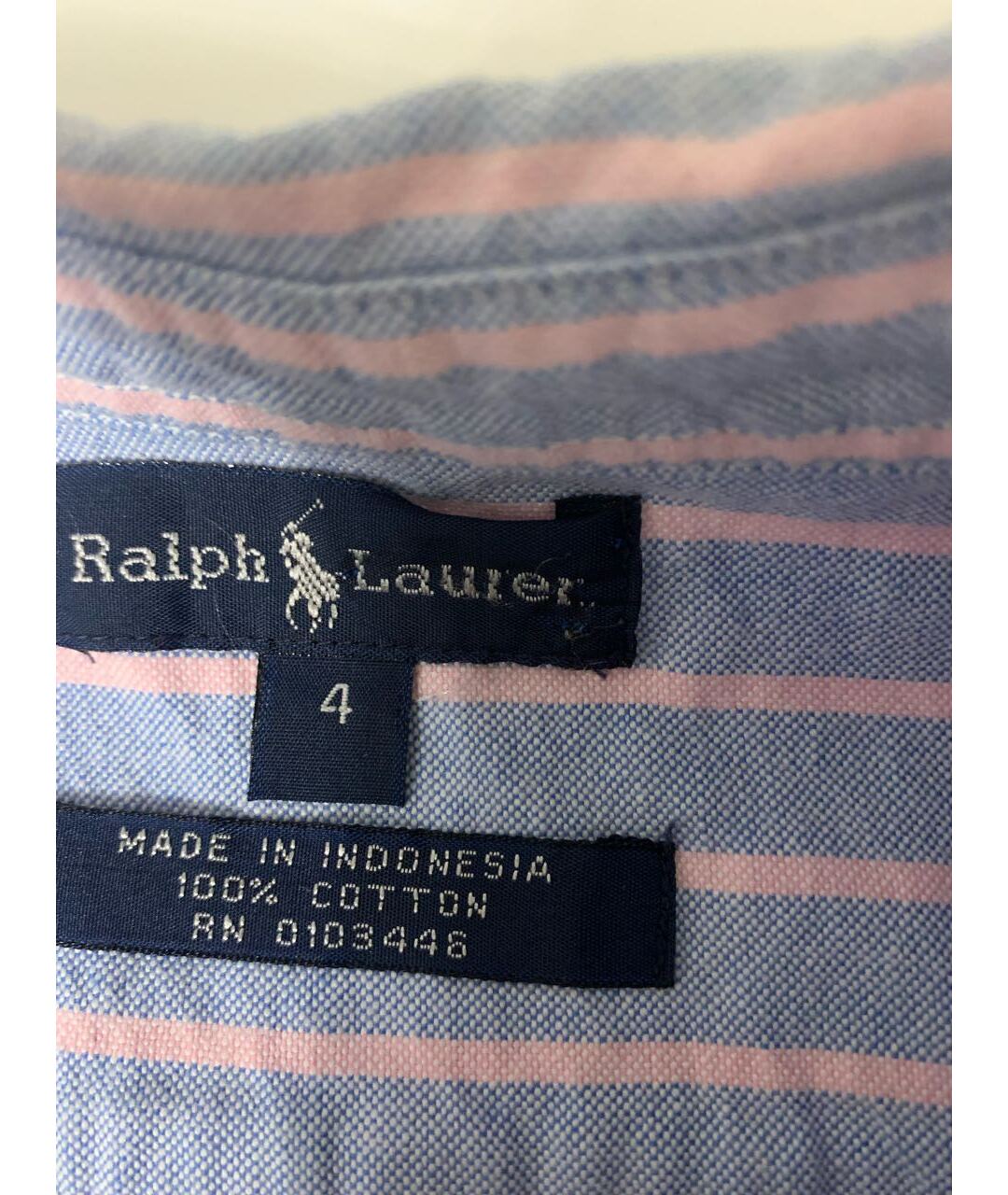 RALPH LAUREN Хлопковая детская рубашка, фото 3