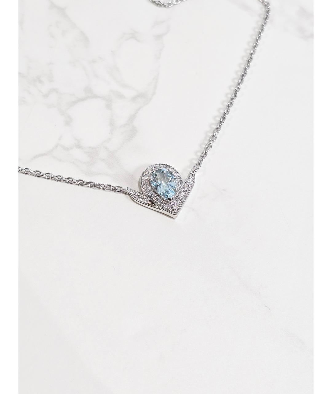 CHAUMET Серебряное колье из белого золота, фото 2