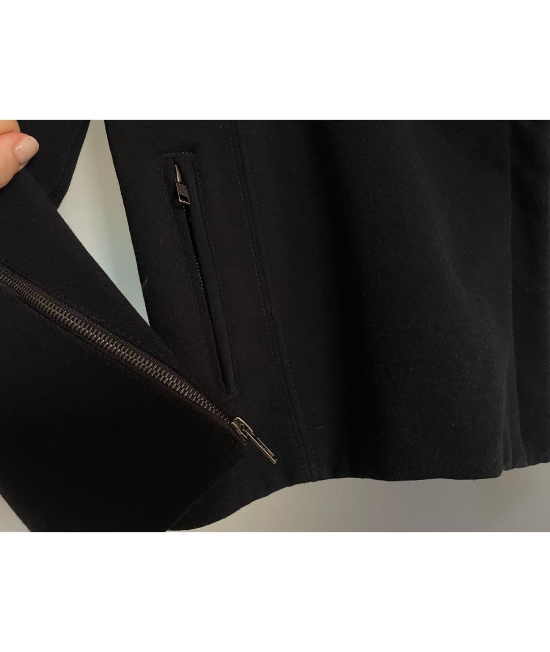 HELMUT LANG Черная хлопковая куртка, фото 6