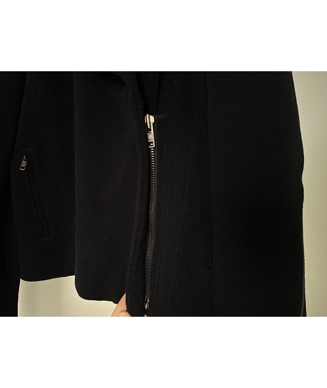 HELMUT LANG Черная хлопковая куртка, фото 5