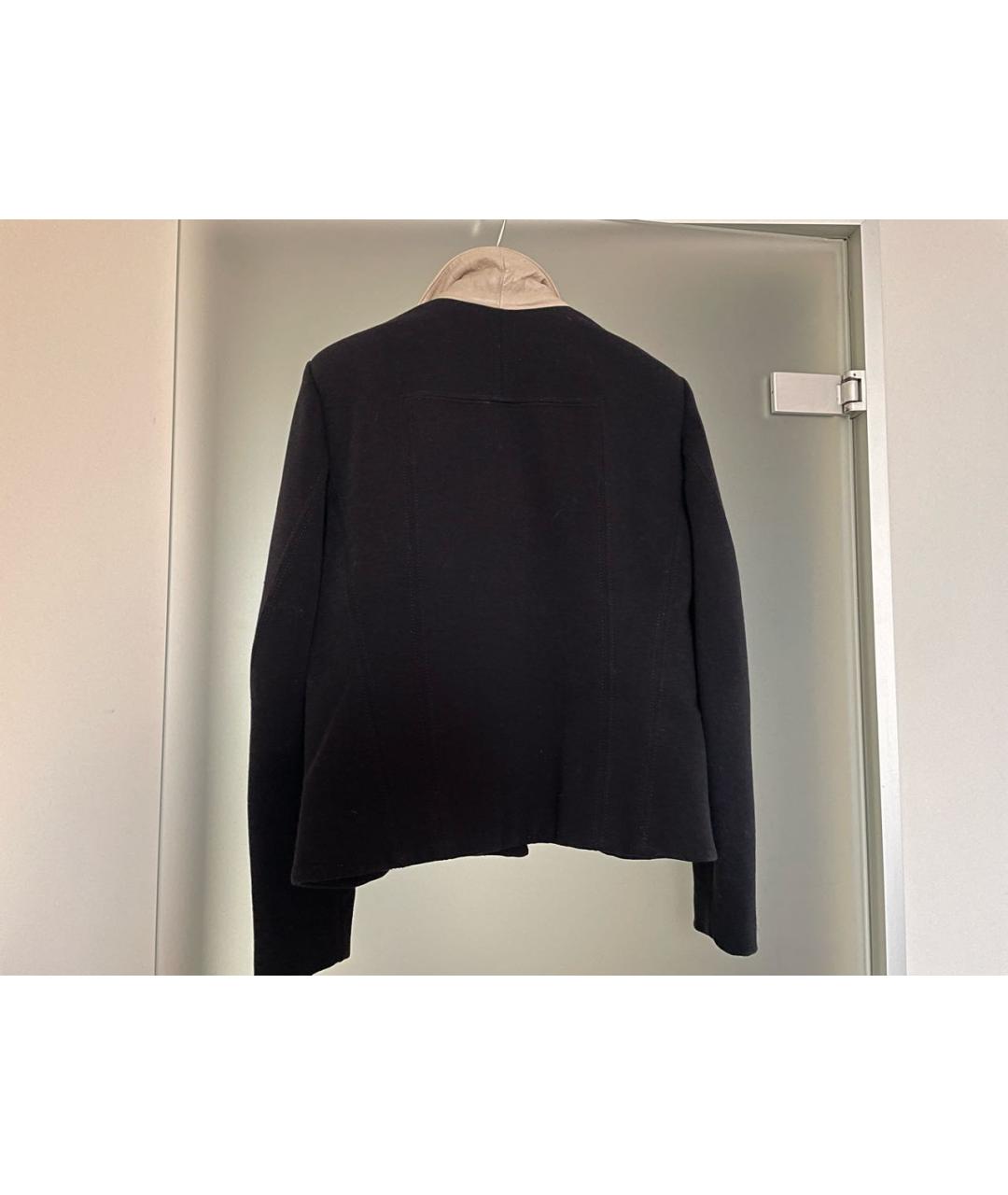 HELMUT LANG Черная хлопковая куртка, фото 2
