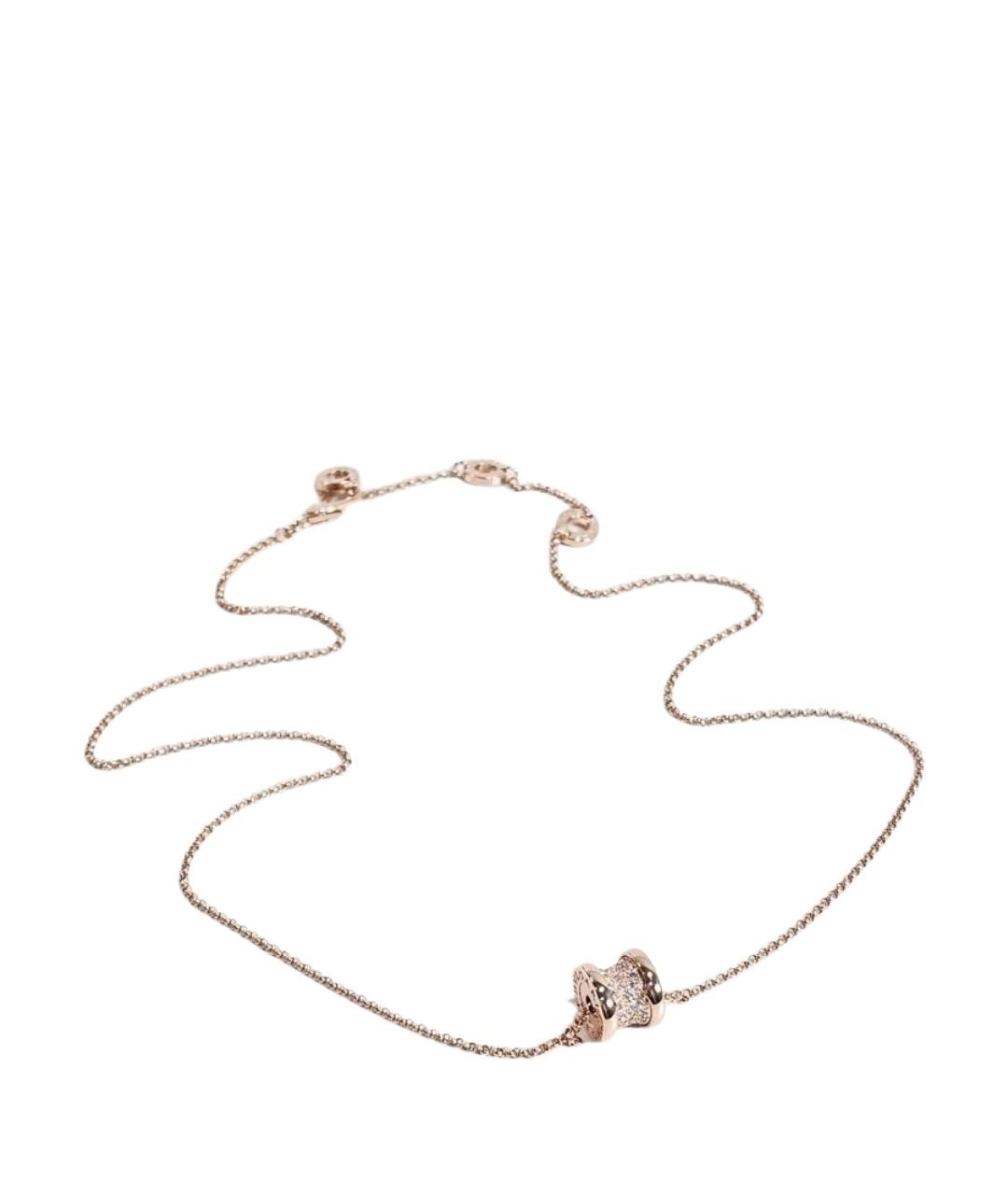 BVLGARI Золотая подвеска из розового золота, фото 1
