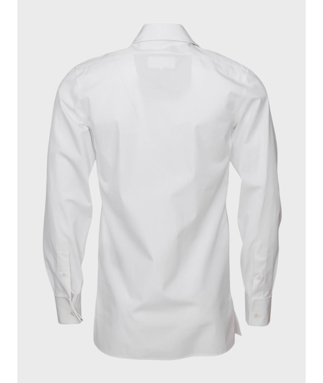MAISON MARGIELA Белая хлопковая классическая рубашка, фото 2