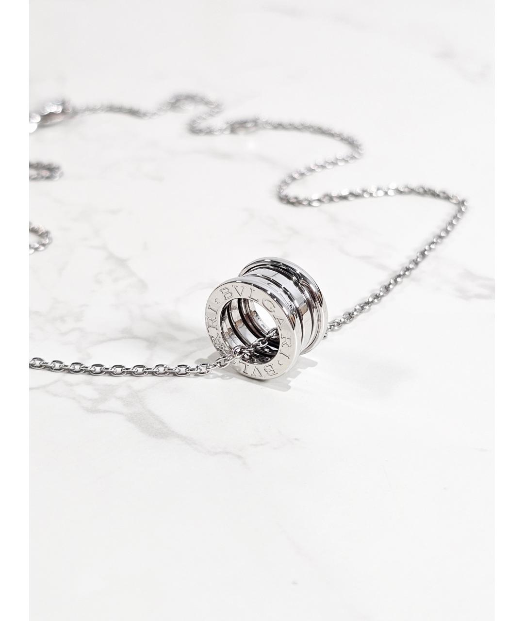 BVLGARI Серебряная подвеска из белого золота, фото 2