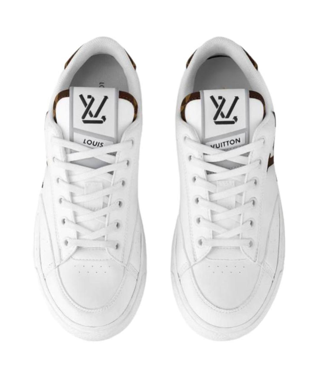 LOUIS VUITTON Белые кроссовки, фото 3