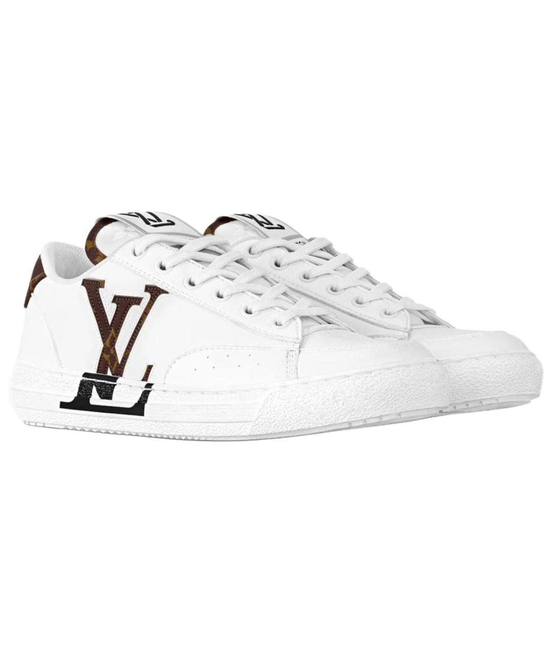 LOUIS VUITTON Белые кроссовки, фото 2