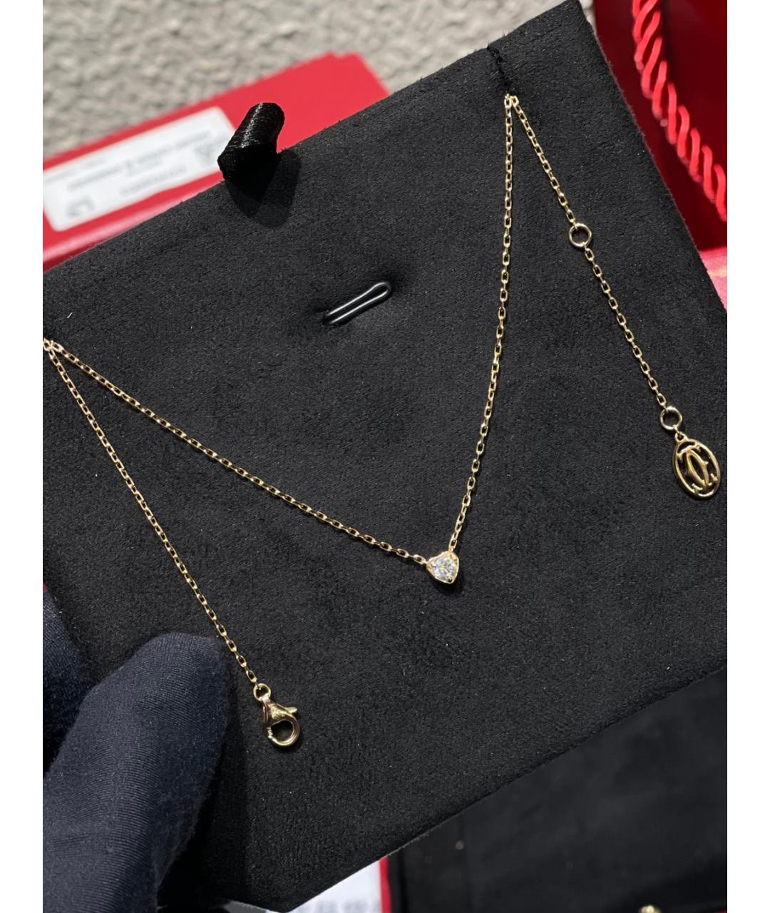 CARTIER Золотое колье из розового золота, фото 2