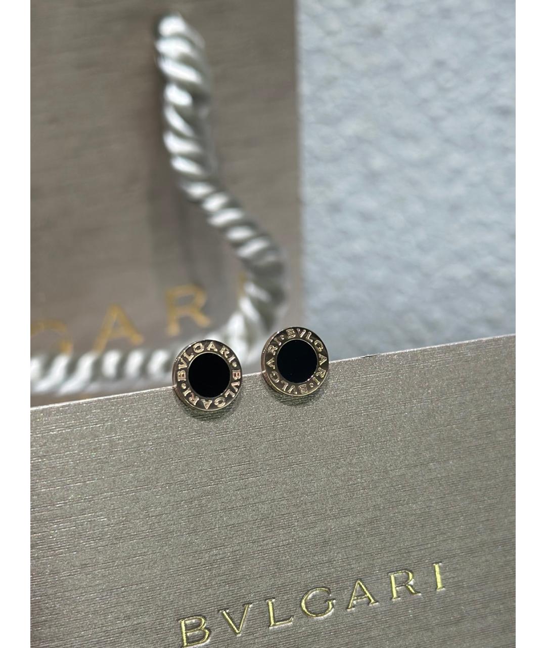 BVLGARI Золотые серьги из розового золота, фото 9