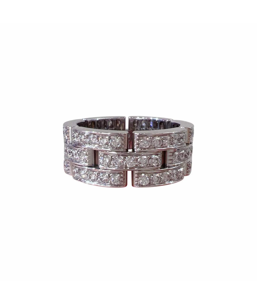 CARTIER Серебряное кольцо из белого золота, фото 1