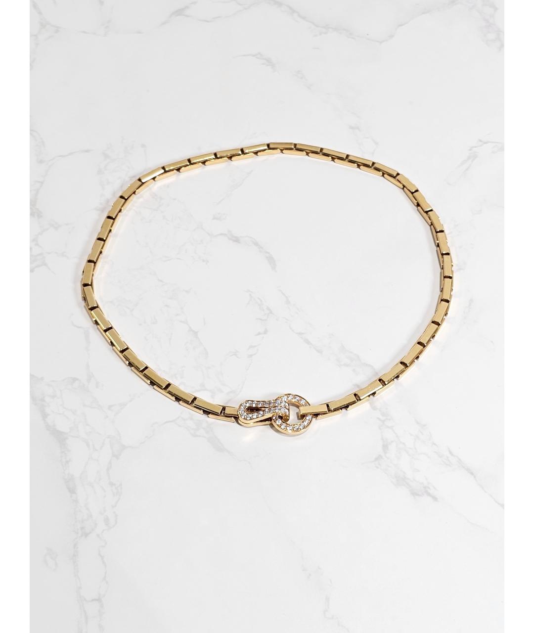 CARTIER Золотое колье из желтого золота, фото 3