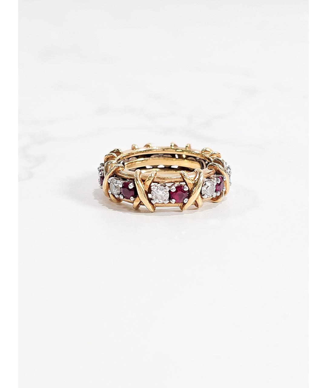 TIFFANY&CO Золотое кольцо из желтого золота, фото 3