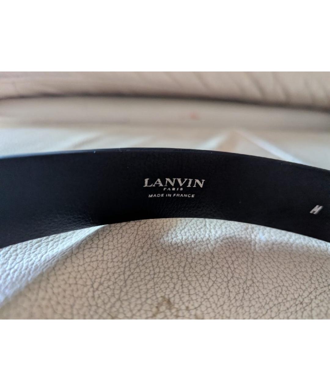 LANVIN Кожаный ремень, фото 3