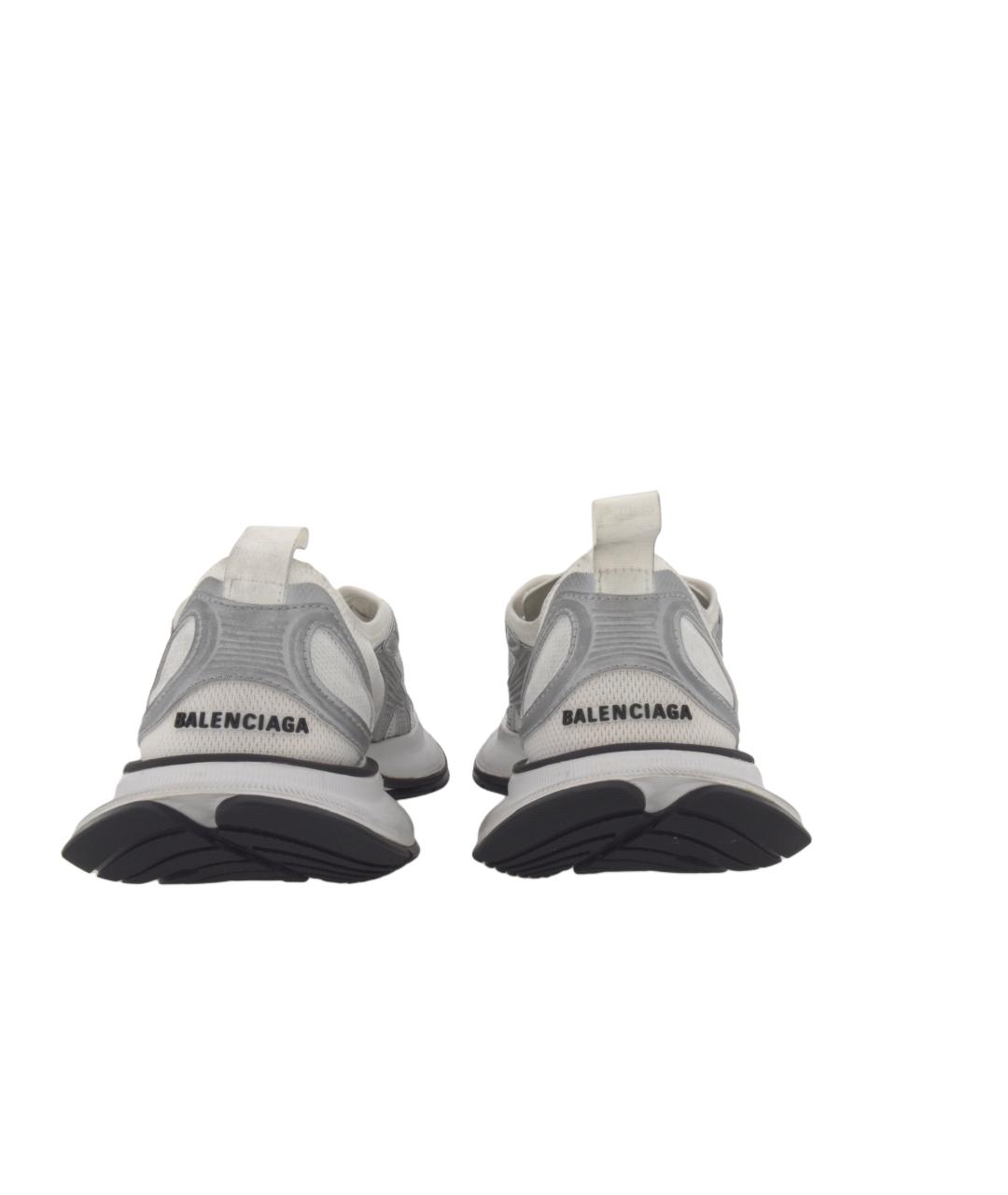 BALENCIAGA Белые низкие кроссовки / кеды, фото 5