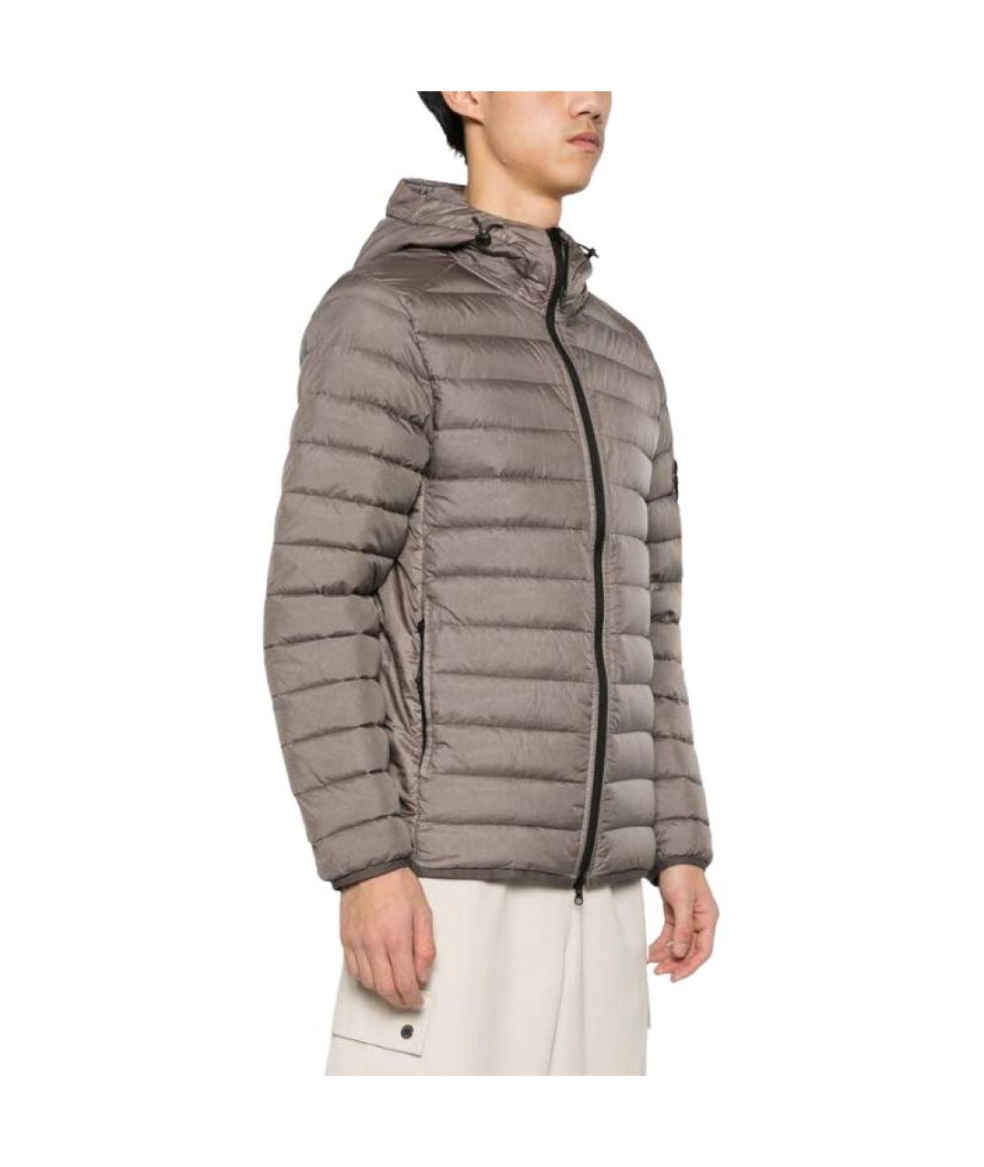 STONE ISLAND Коричневая куртка, фото 5