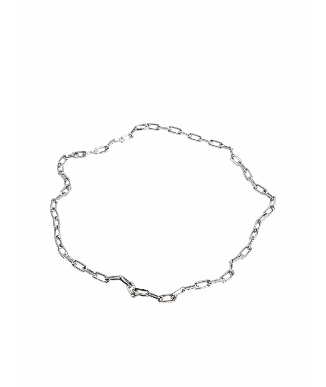 CARTIER Серебряное колье из белого золота, фото 1