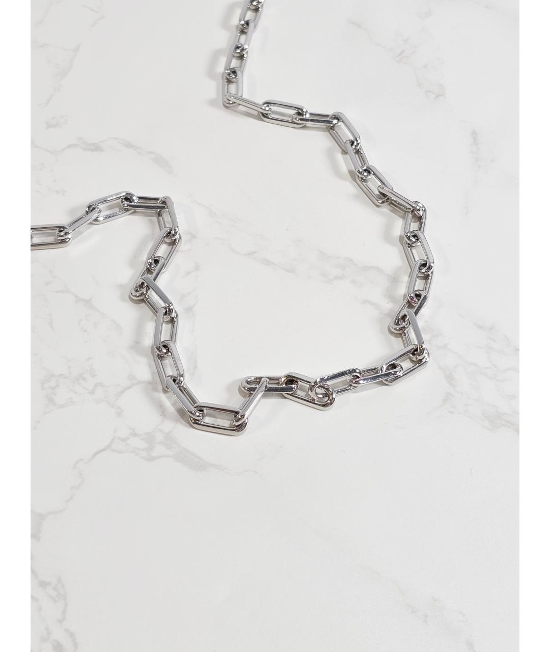 CARTIER Серебряное колье из белого золота, фото 2