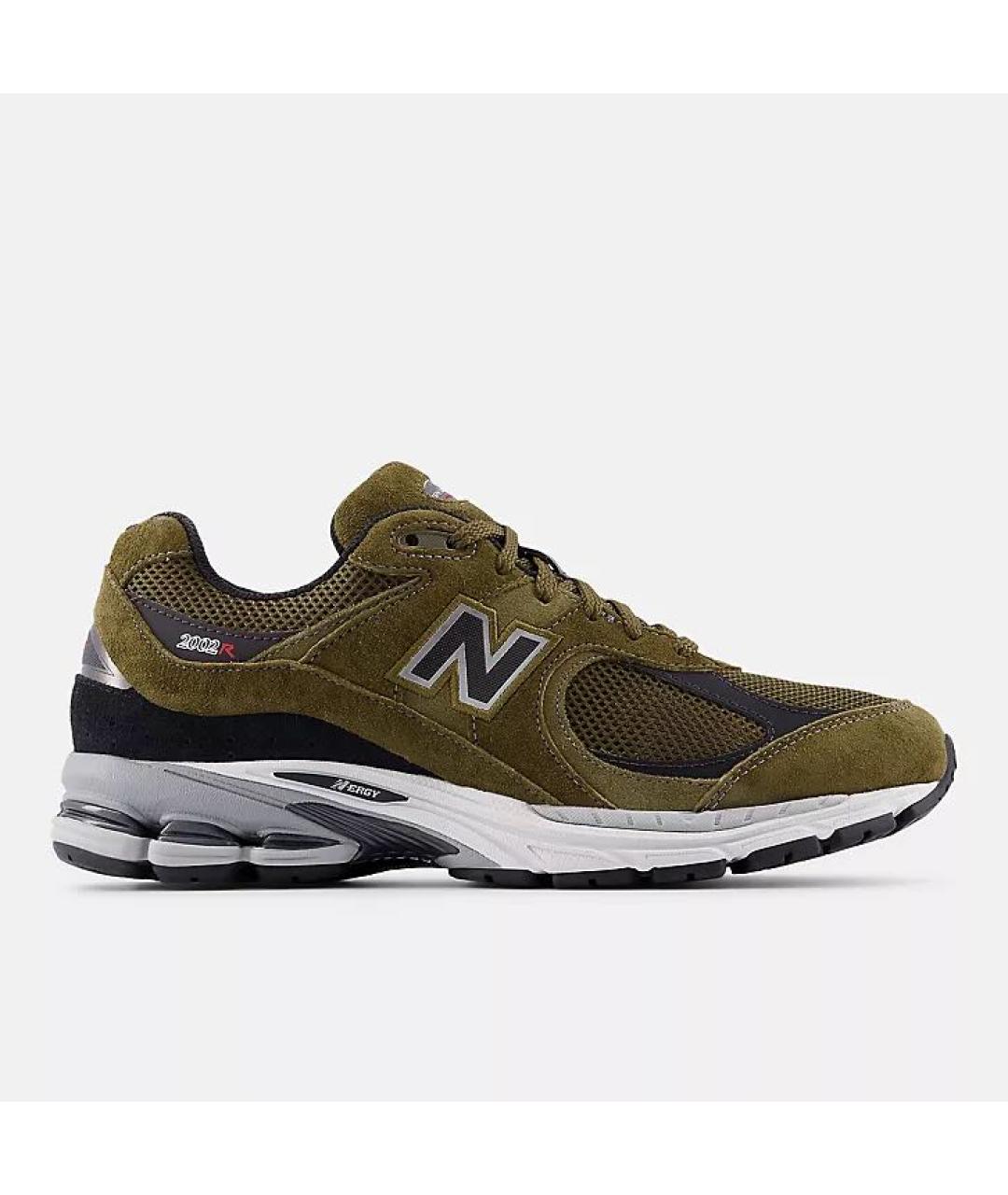 NEW BALANCE Хаки замшевые кроссовки, фото 7
