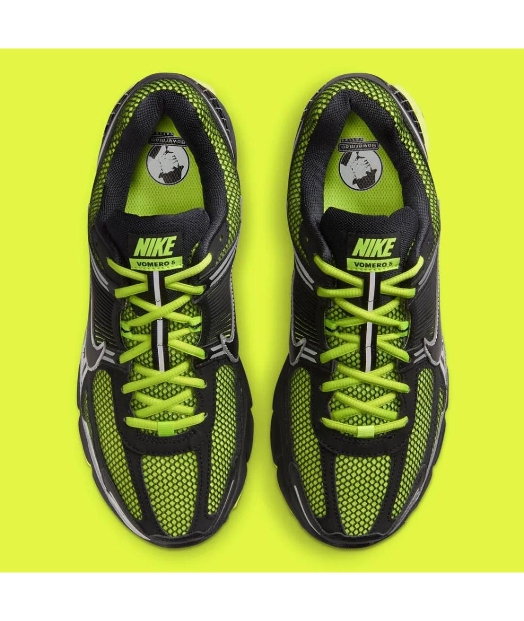 NIKE Черные текстильные низкие кроссовки / кеды, фото 3