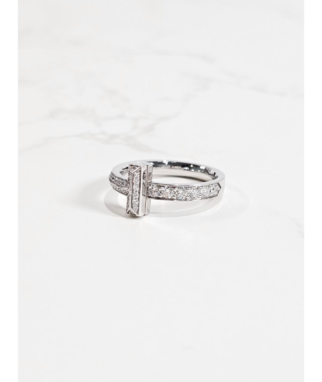 TIFFANY&CO Серебряное кольцо из белого золота, фото 2