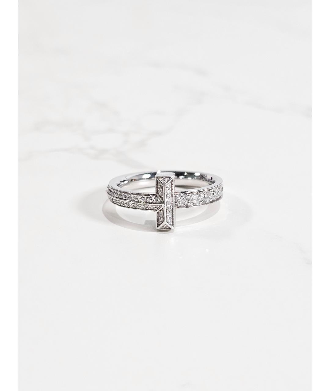 TIFFANY&CO Серебряное кольцо из белого золота, фото 4