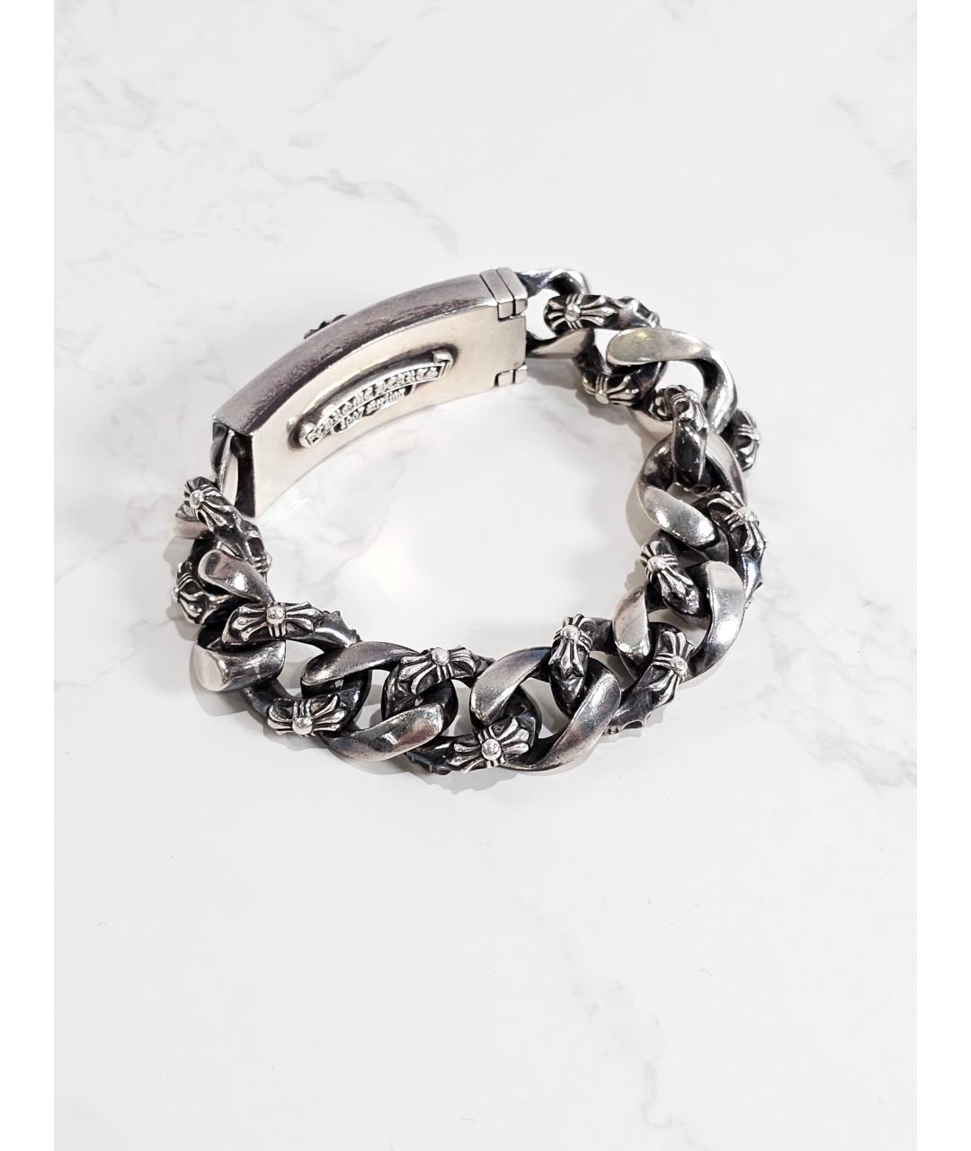 CHROME HEARTS Серебряный серебряный браслет, фото 4