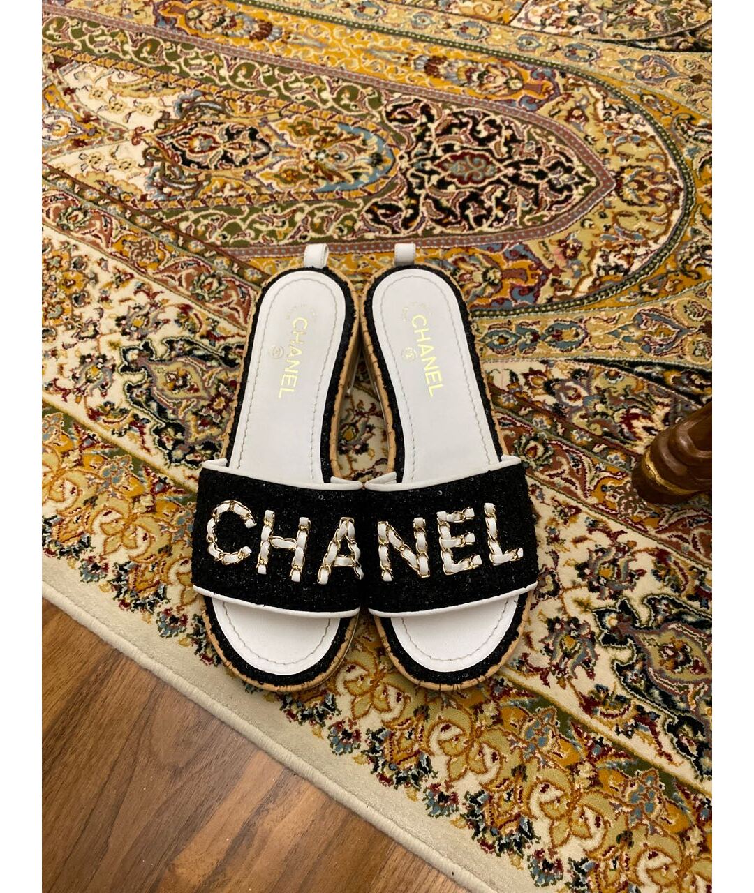 CHANEL Мульти шлепанцы, фото 2