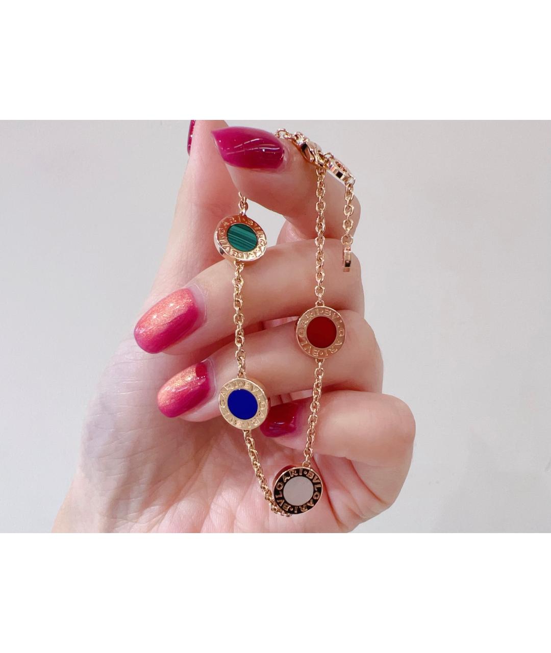 BVLGARI Золотой браслет из розового золота, фото 2